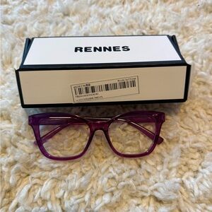 SHEIN Rennes Purple Eyeglasses